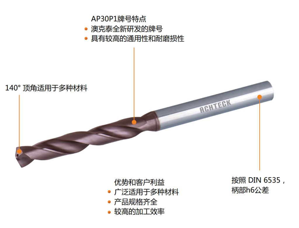 achtech Carbide drill bits